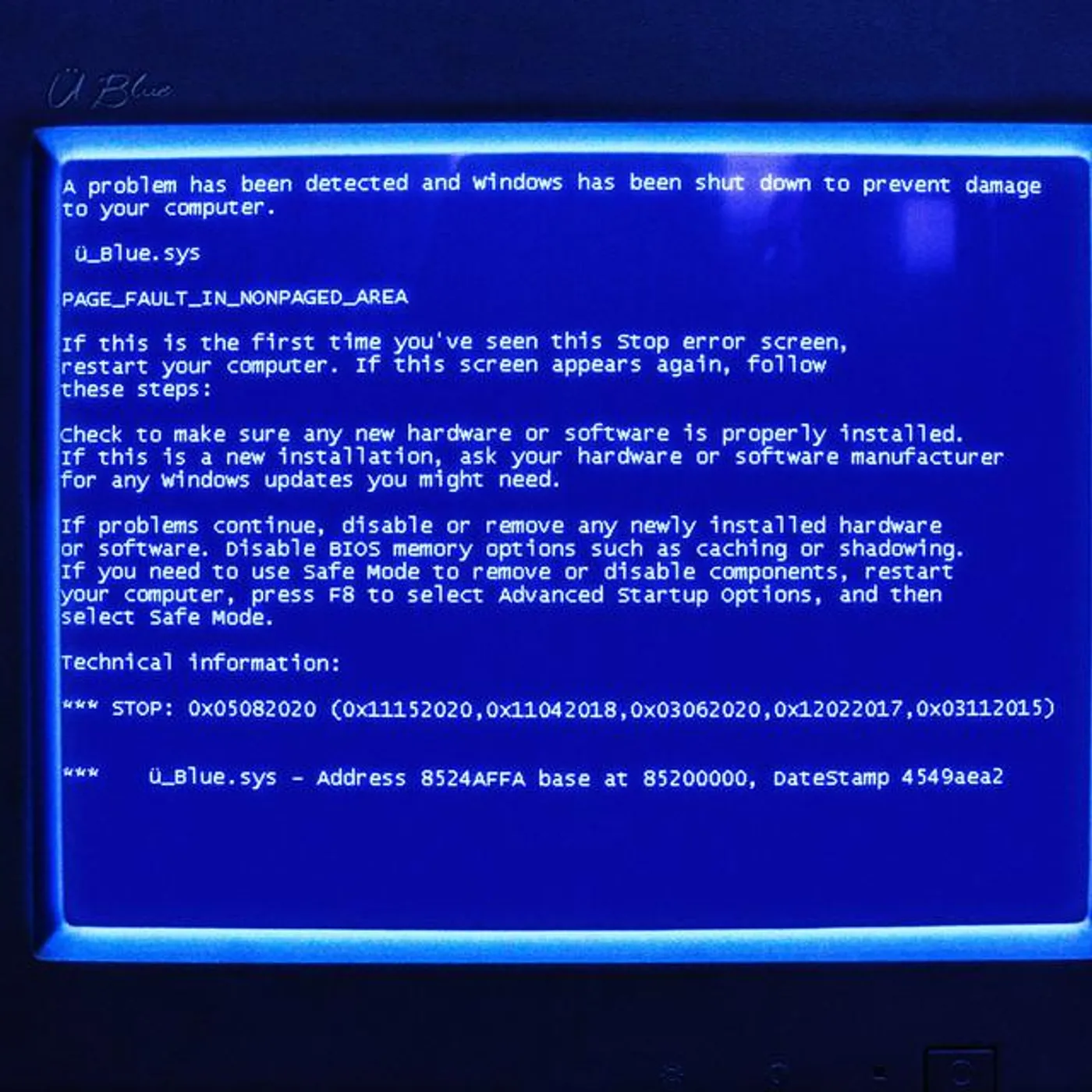 Ü Blue