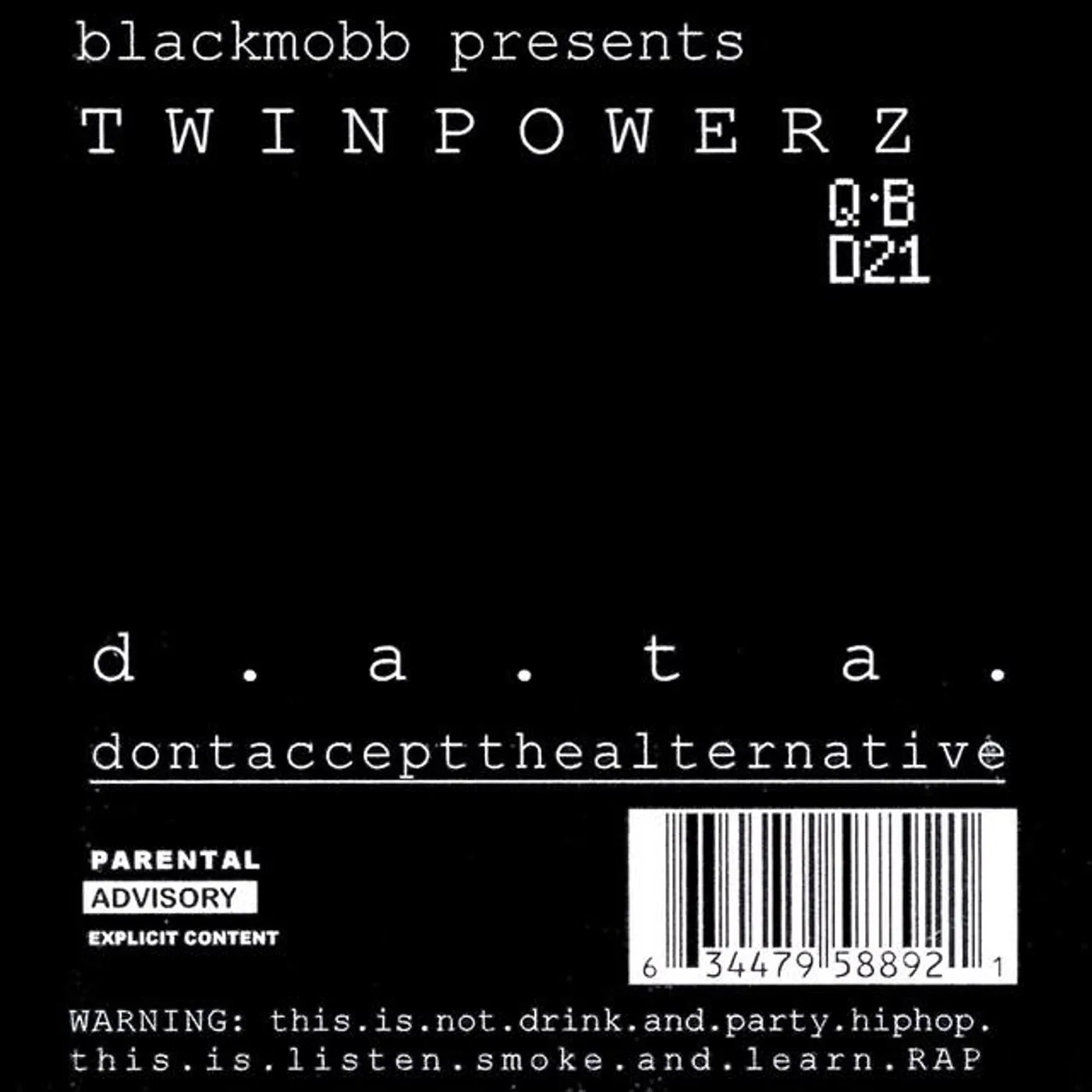 Black Mobb presents TwinPowerz Brand Page
