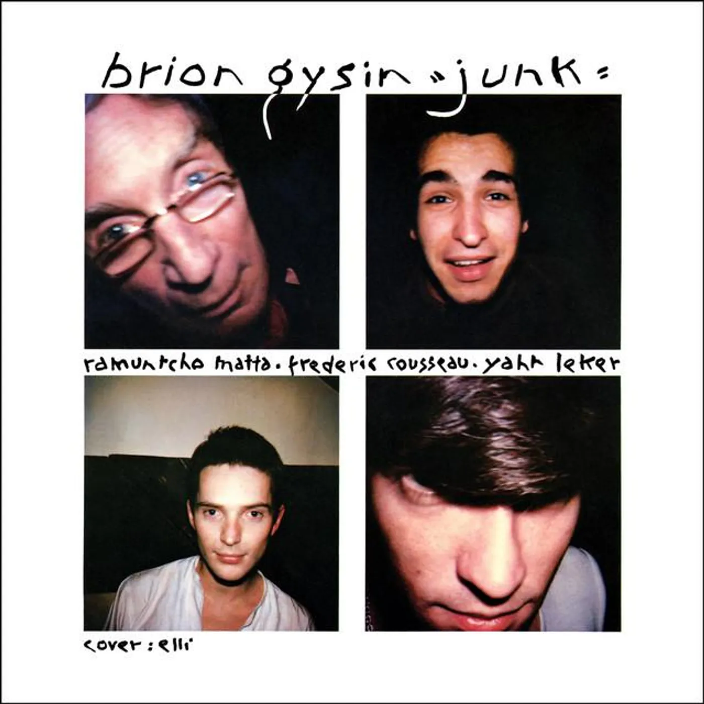 Brion Gysin Brand Page