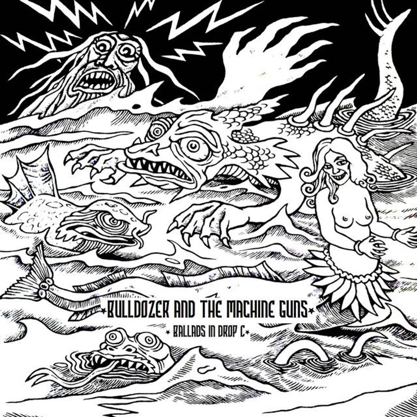 Bulldozer and the machine guns