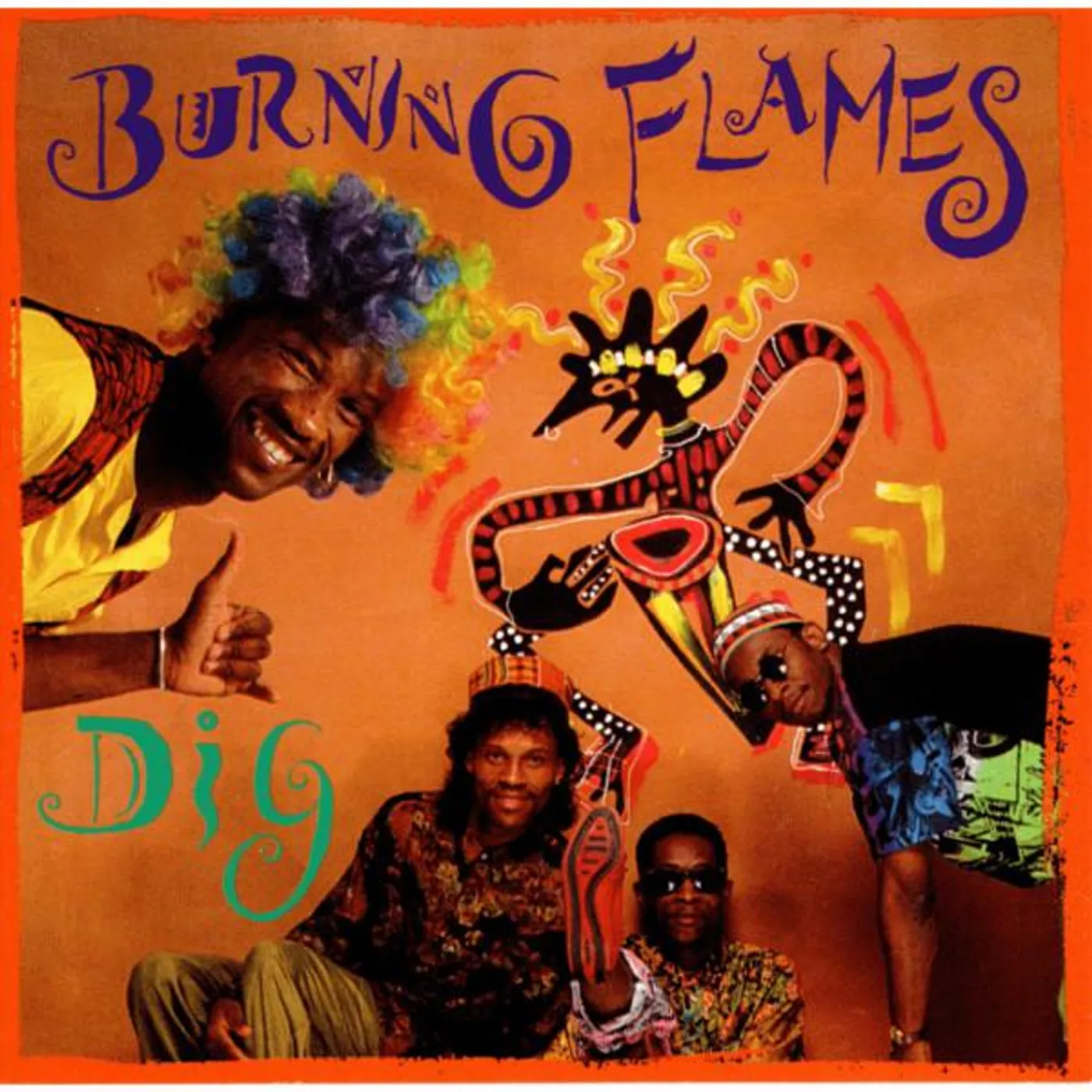 Burning Flames Brand Page