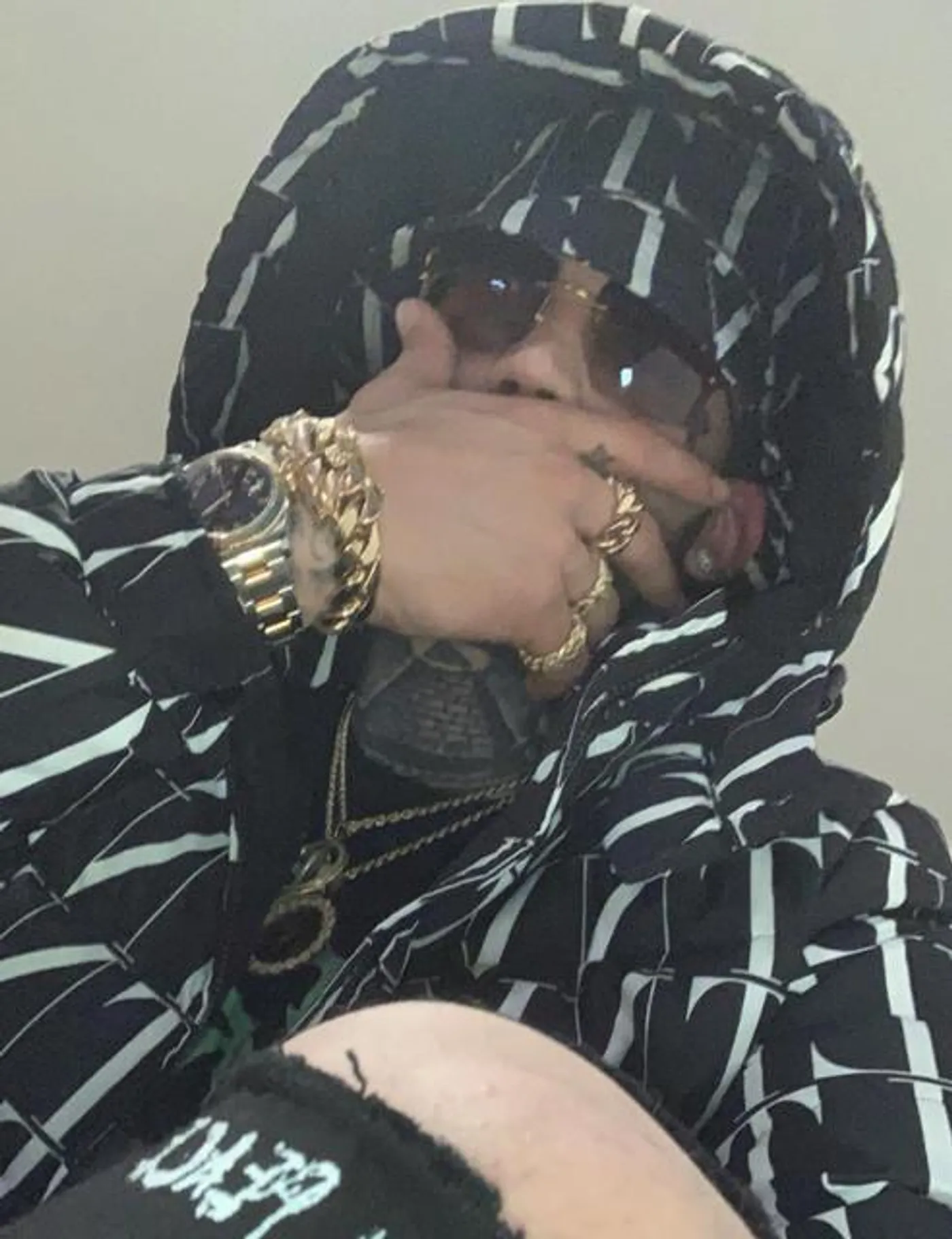 C. Flee
