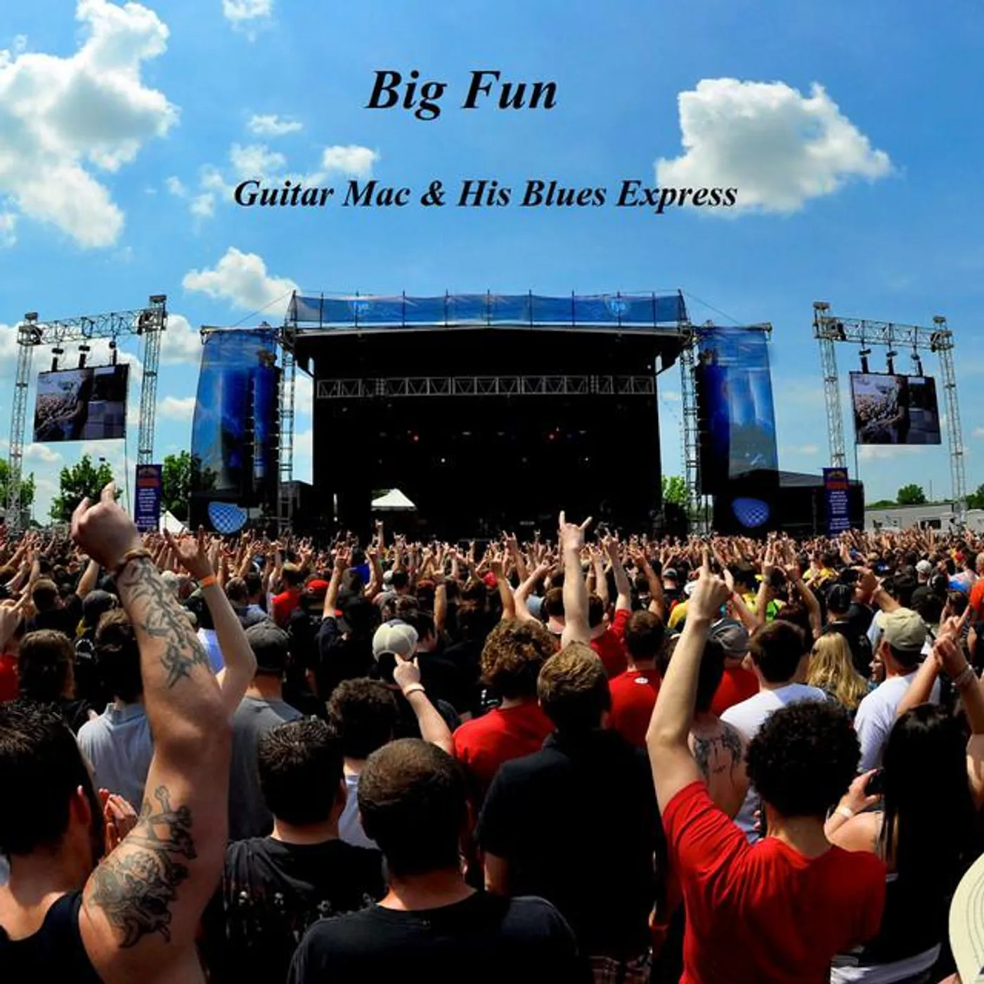 Guitar Mac & His Blues Express Brand Page