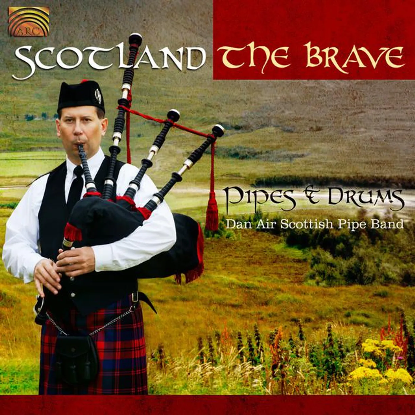 Dan Air Scottish Pipe Band Brand Page