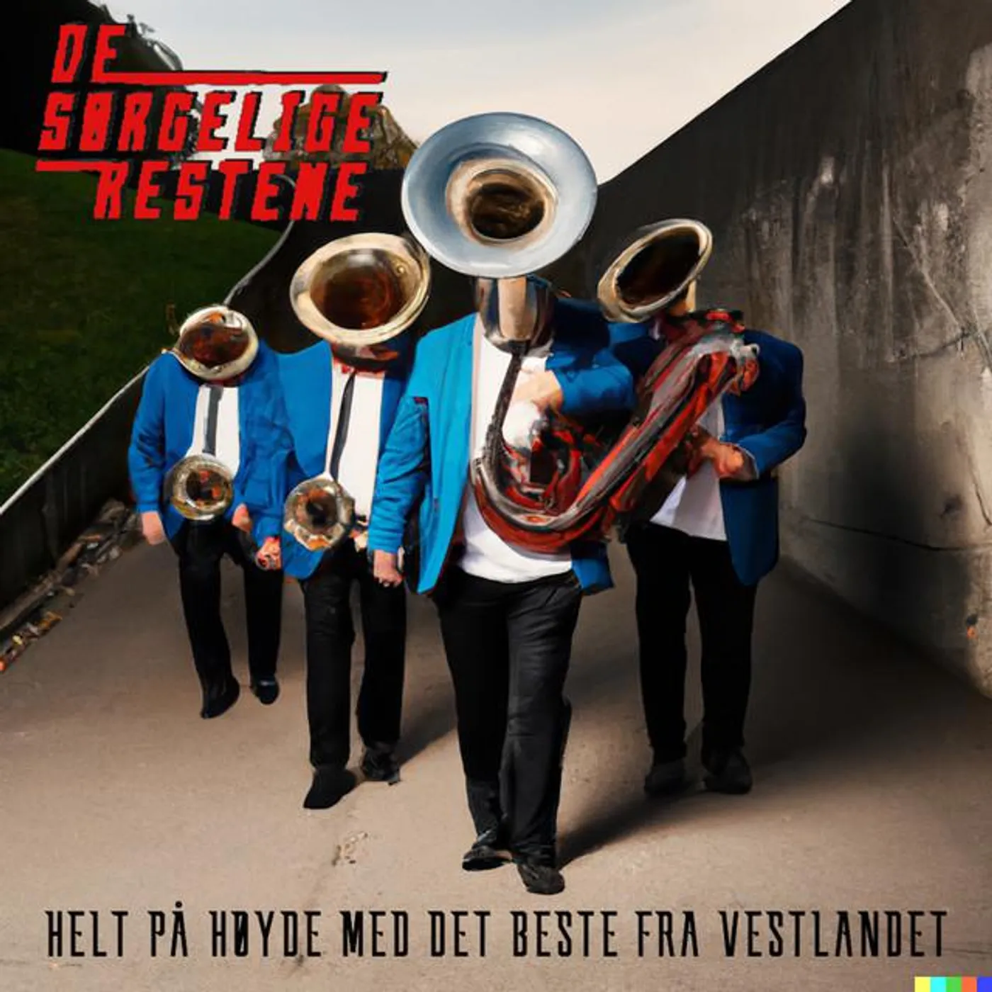 De sørgelige restene Brand Page