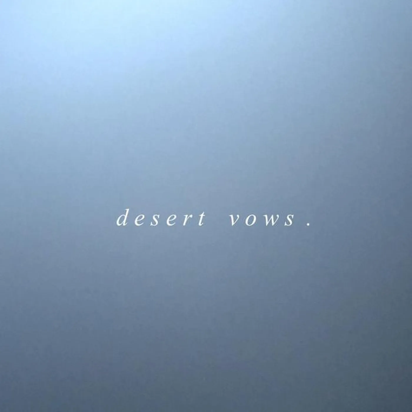 Desert Vows