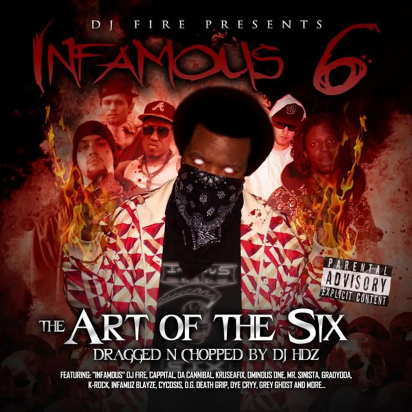 DJ Fire Presents Infamous 6 Brand Page