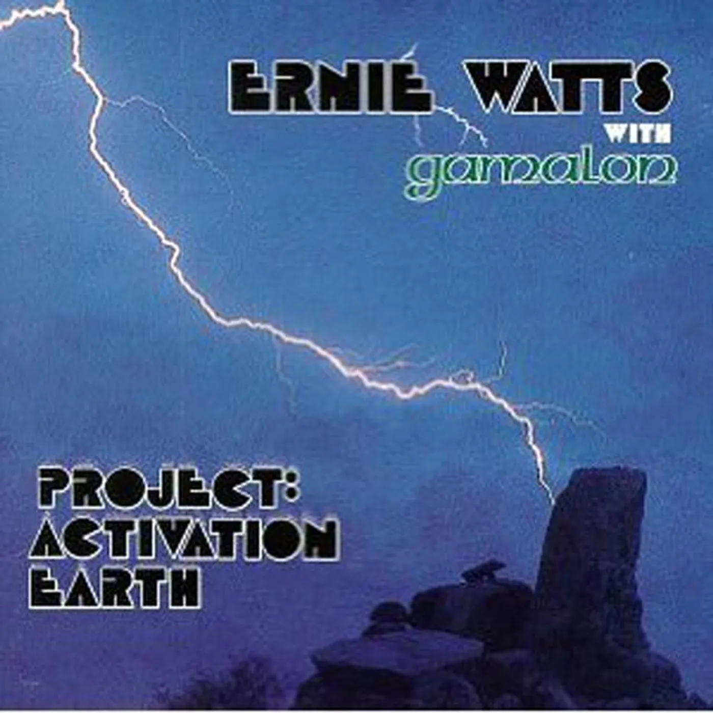 Ernie Watts with Gamalon Brand Page