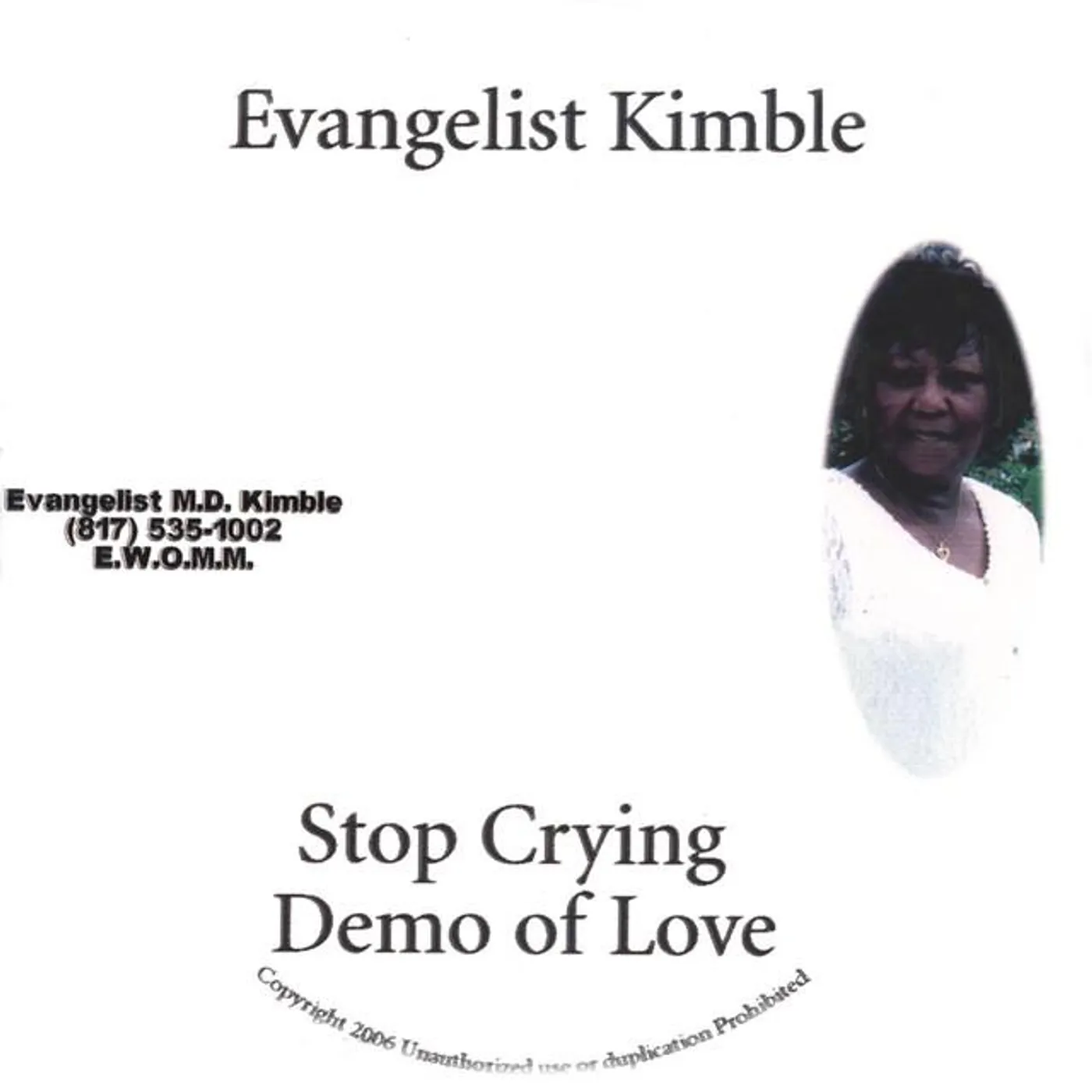 Evangelist M.d.kimble Brand Page