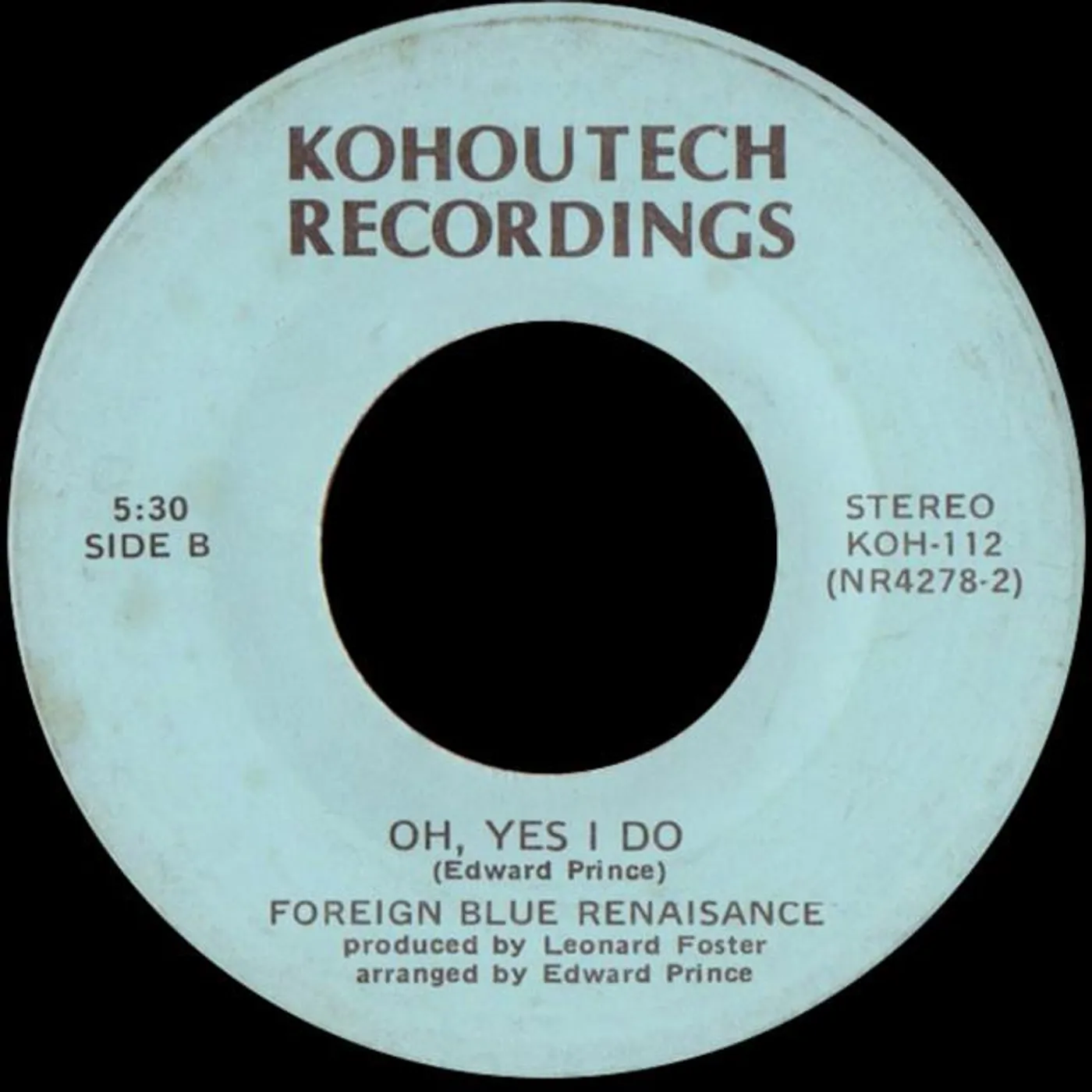 Foreign Blue Renaisance Brand Page