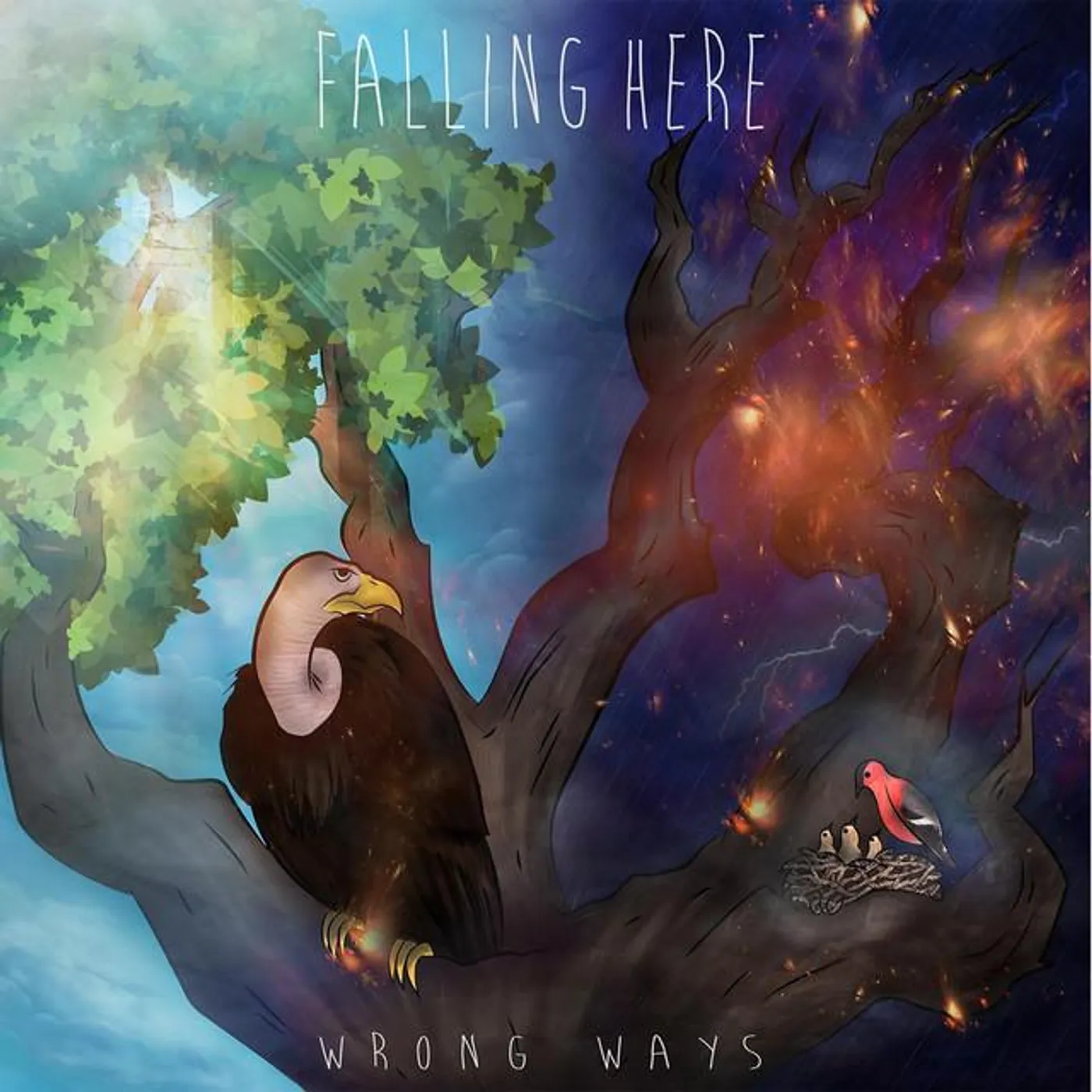 Falling Here