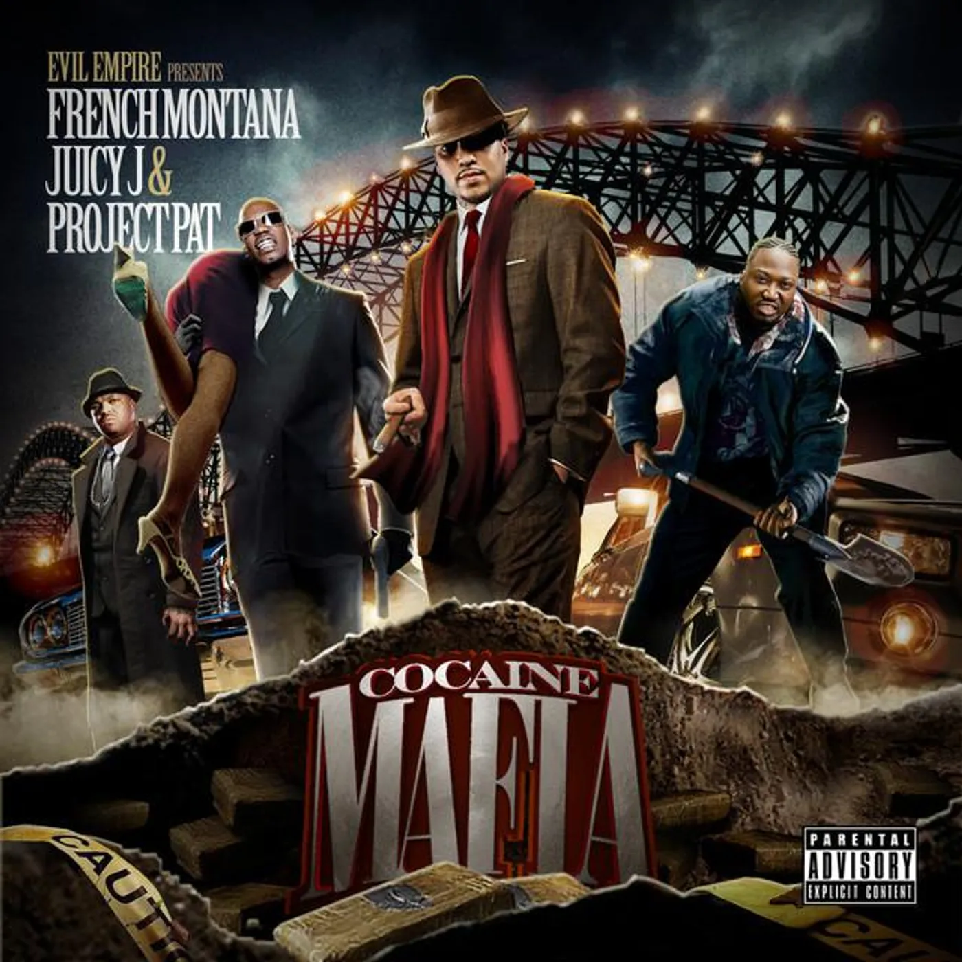 French Montana, Juicy J & Project Pat Brand Page