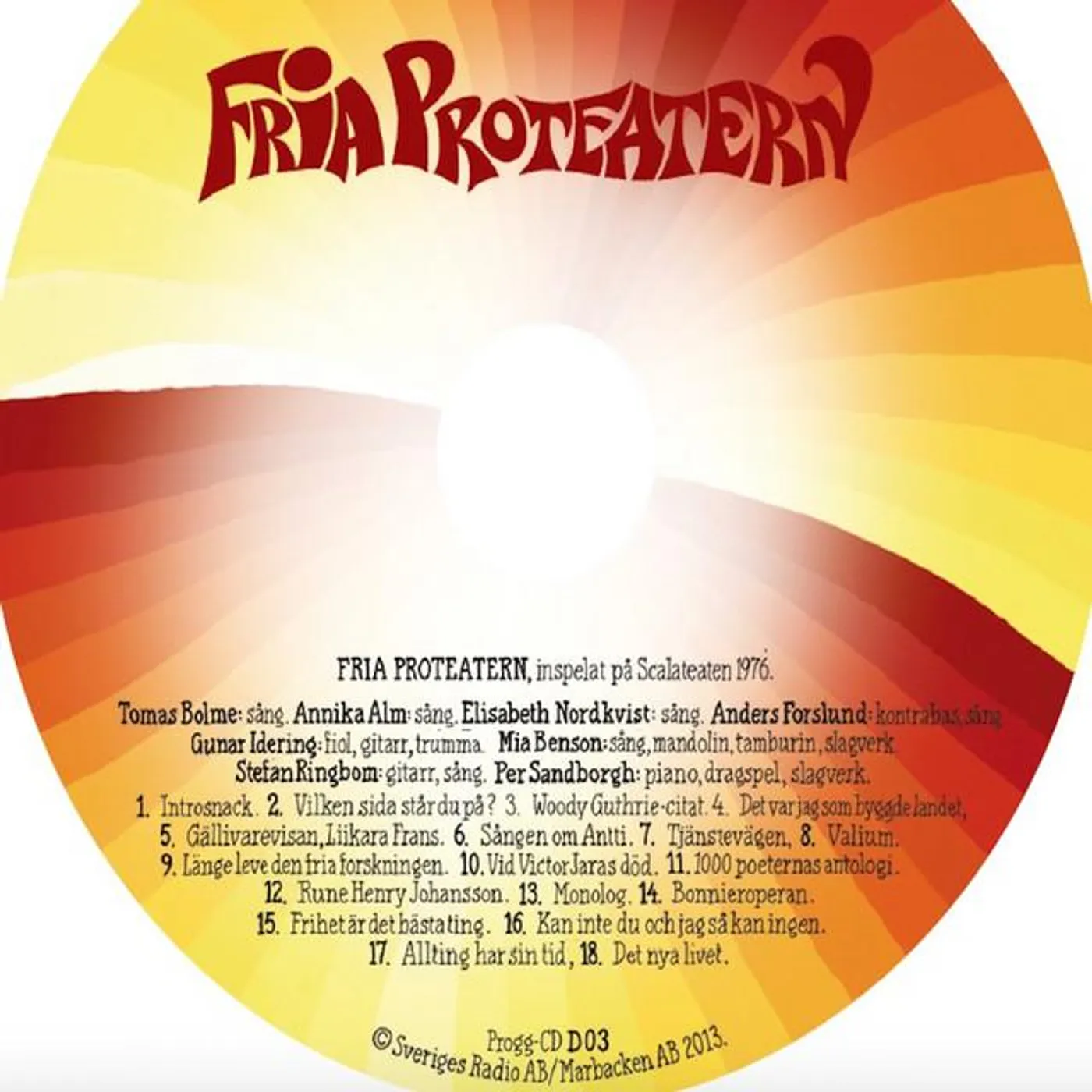 FRIA PROTEATERN