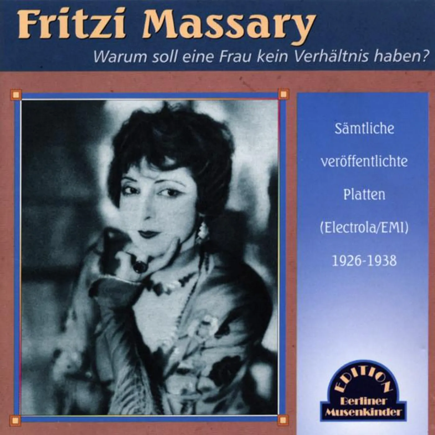 Fritzi Massary Brand Page