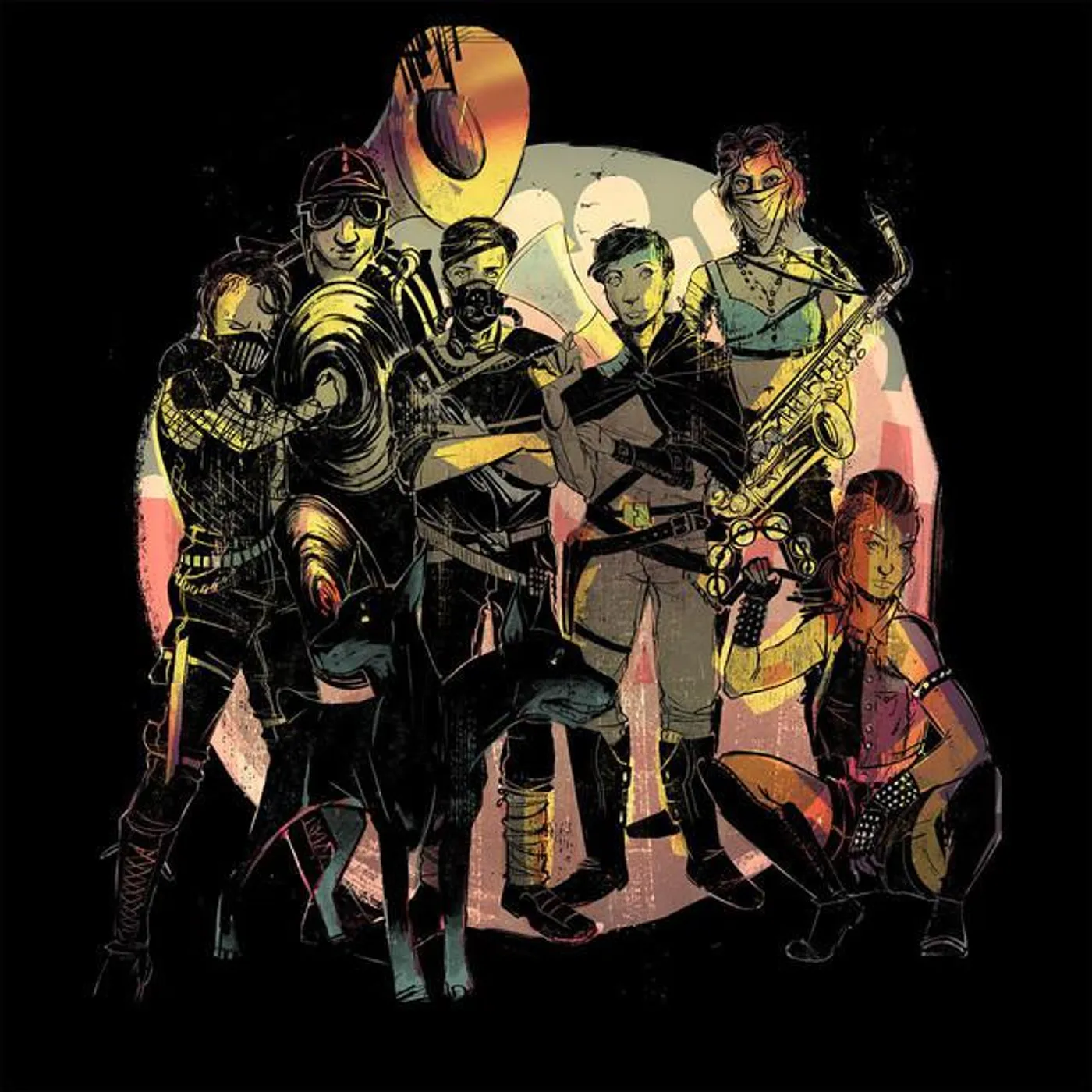 Funkrust Brass Band Brand Page