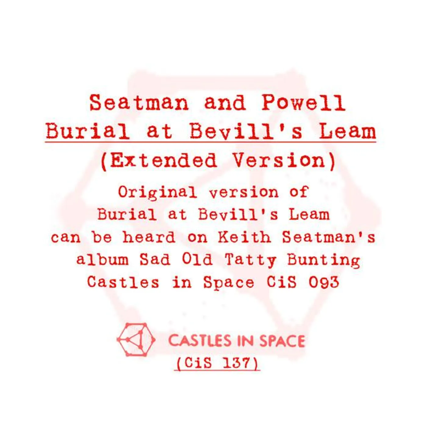 Keith Seatman Brand Page