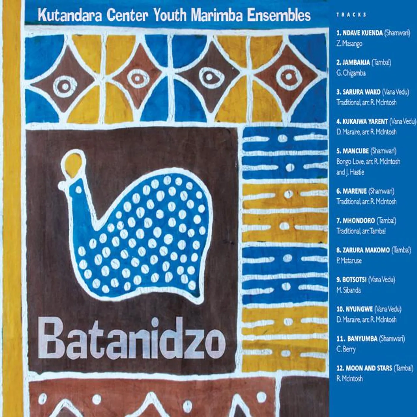 Kutandara Center Youth Marimba Ensembles Brand Page