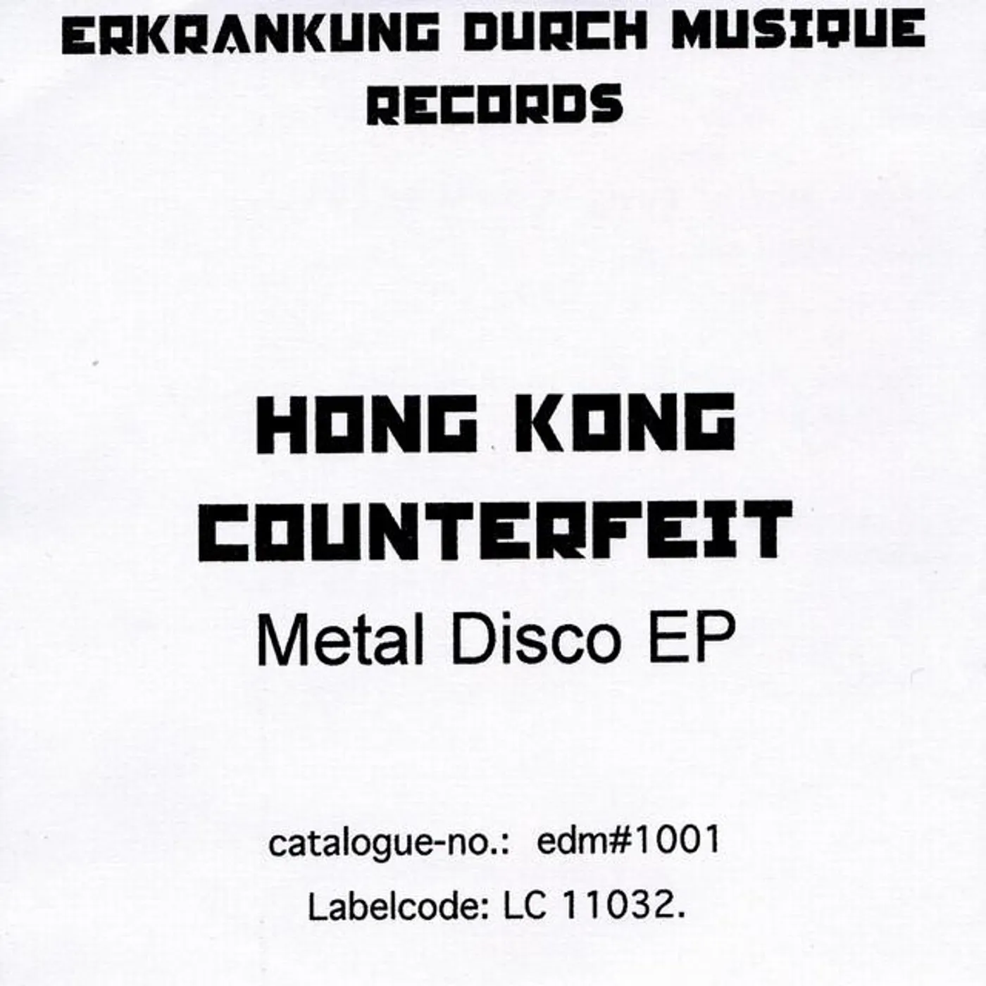 Hong Kong Counterfeit