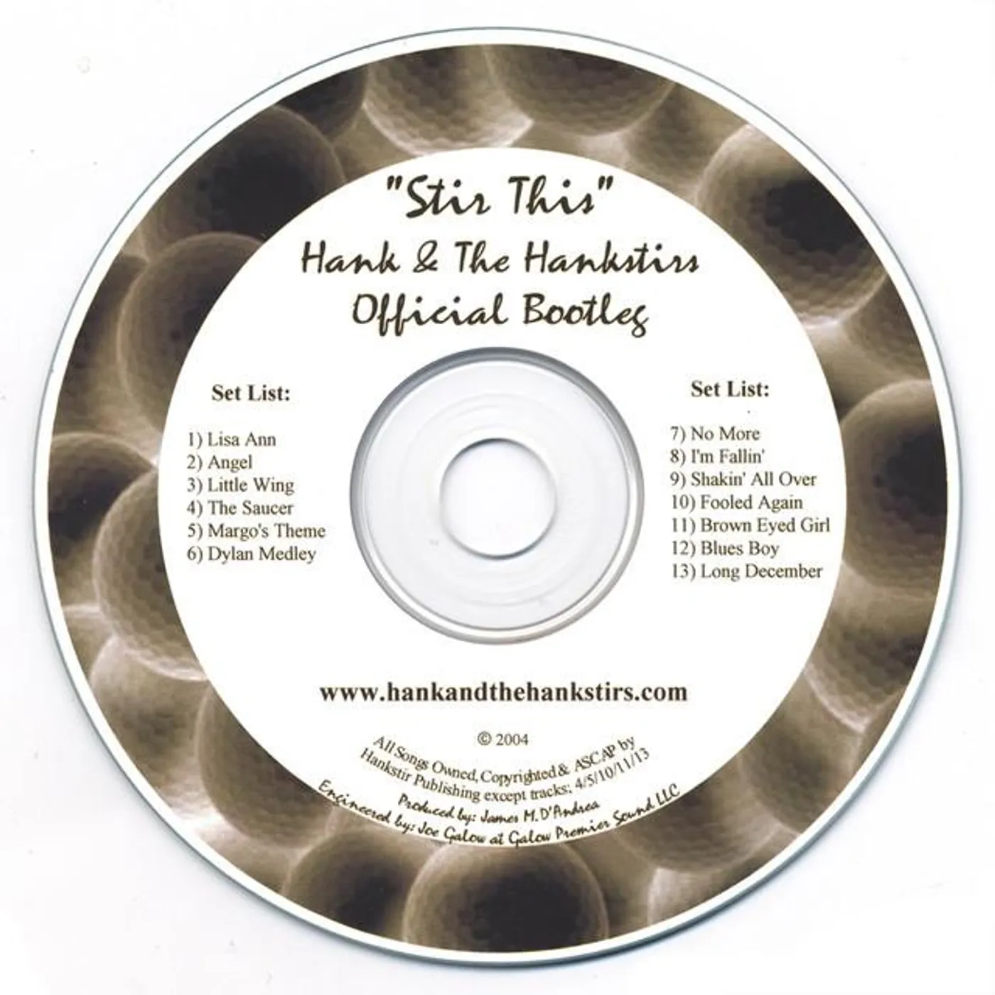 Hank & The Hankstirs Brand Page