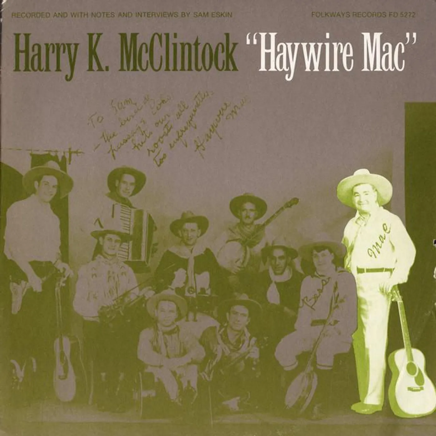 Harry McClintock Brand Page