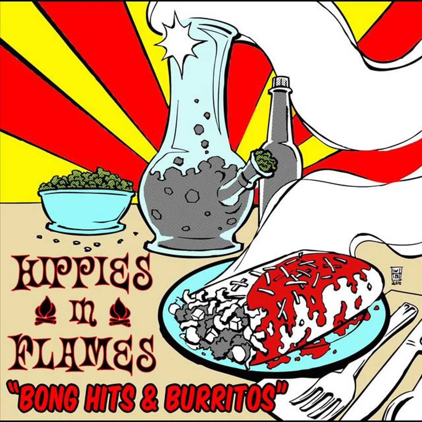 Hippies In Flames Brand Page