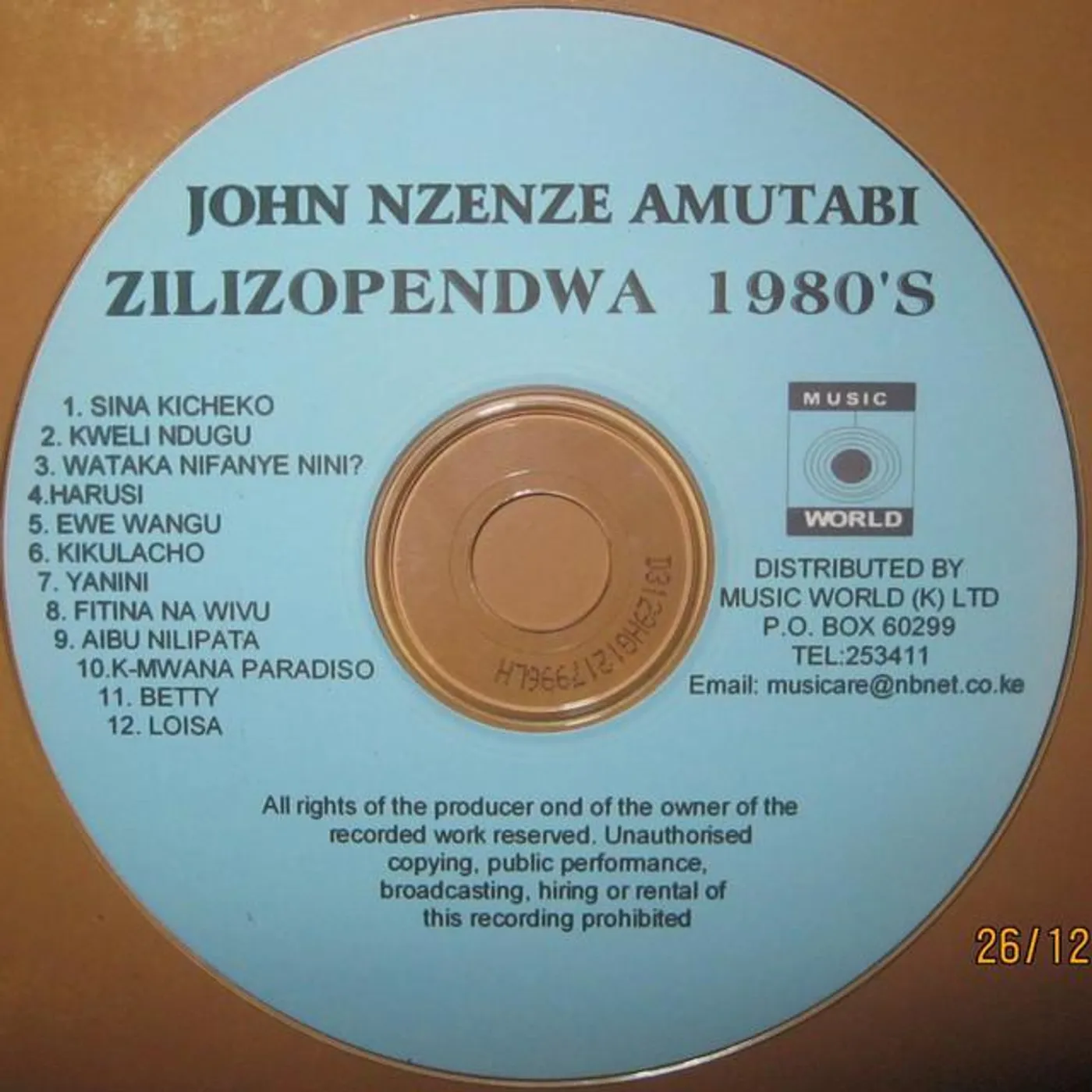 John Nzeze Amutabi Brand Page