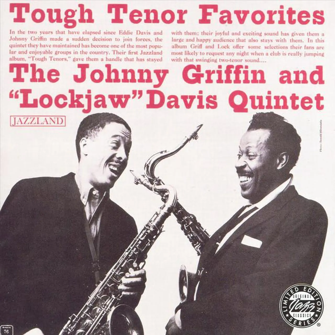 The Johnny Griffin And Eddie "Lockjaw" Davis Quintet