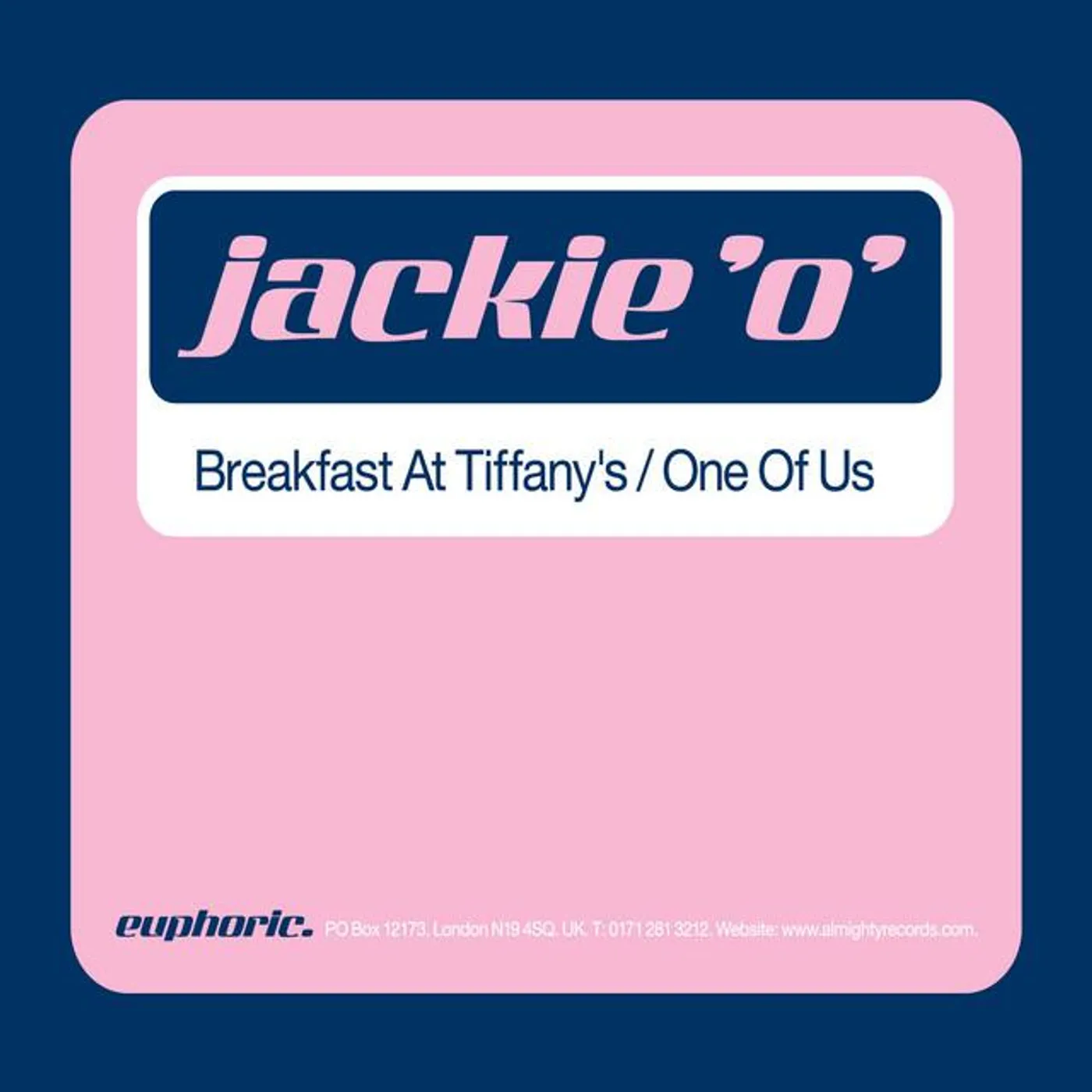 Jackie 'O' Brand Page
