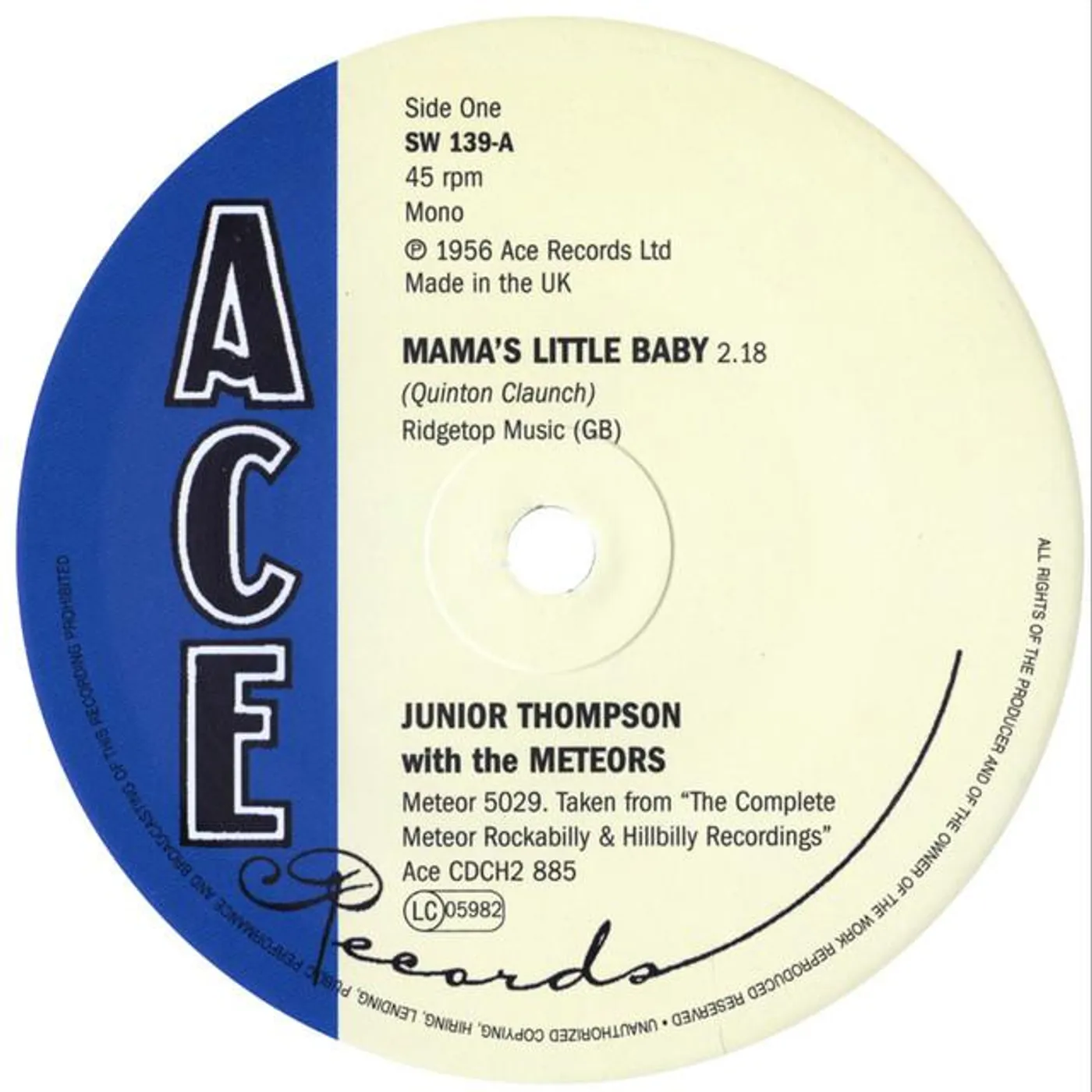 Junior Thompson Brand Page