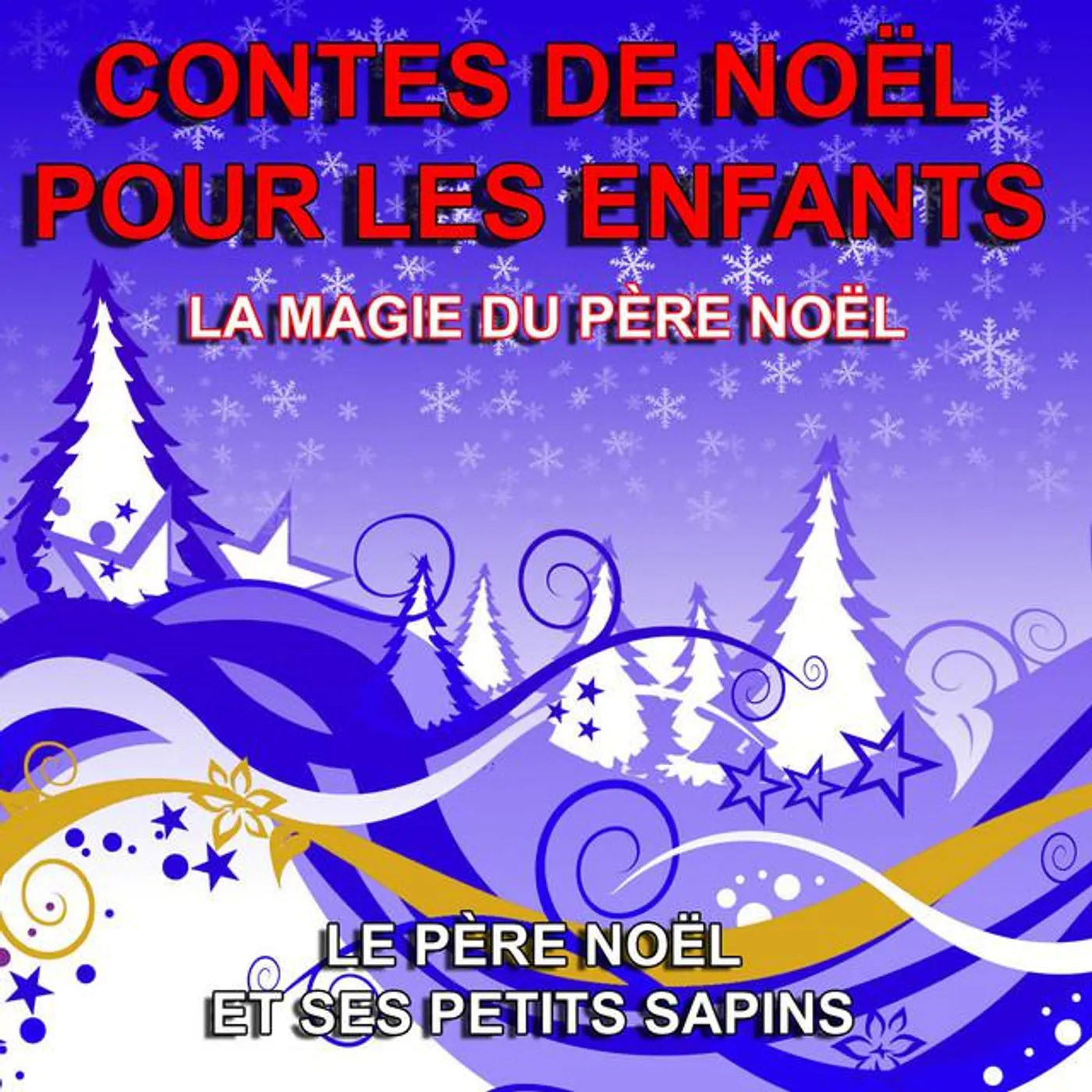 Le Père Noël et ses petits sapins
