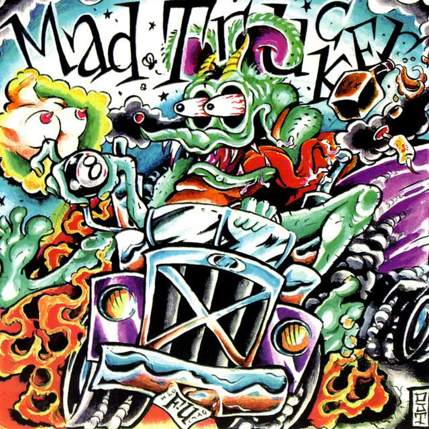 Mad Trucker Gone Mad
