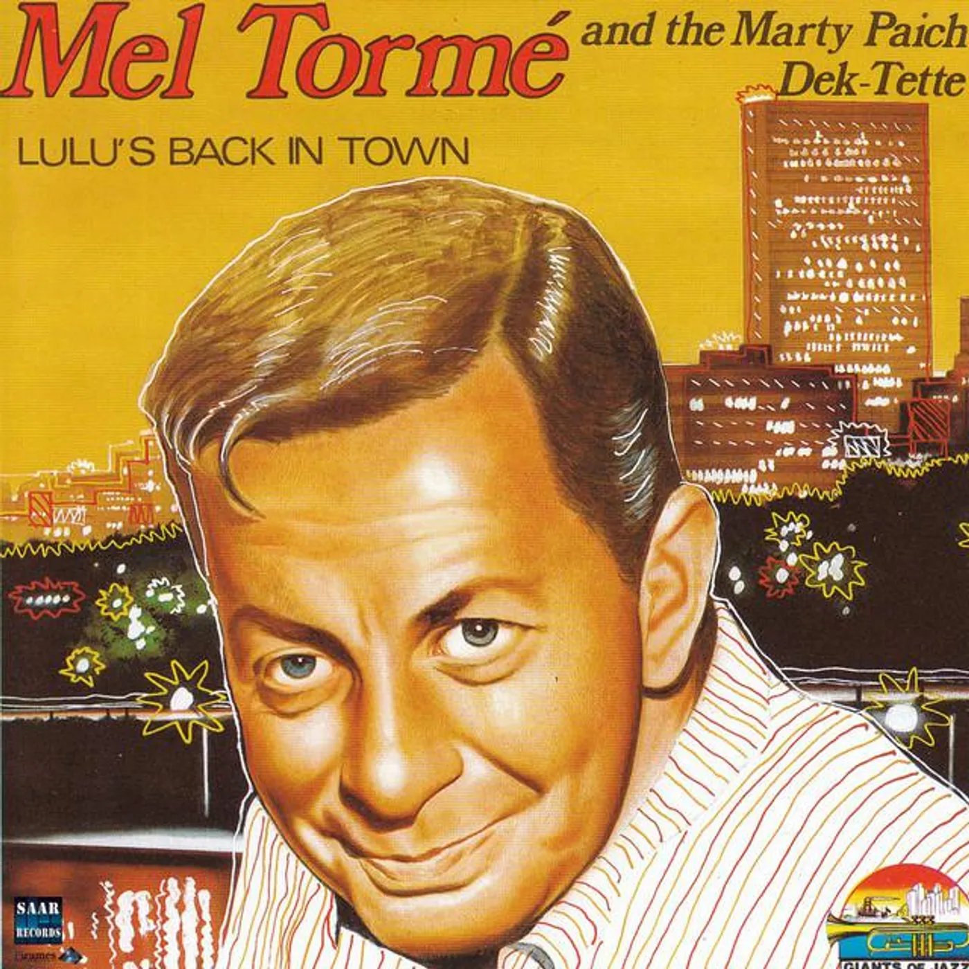 Mael Tormé, The Marty Paich Dek-tette Brand Page