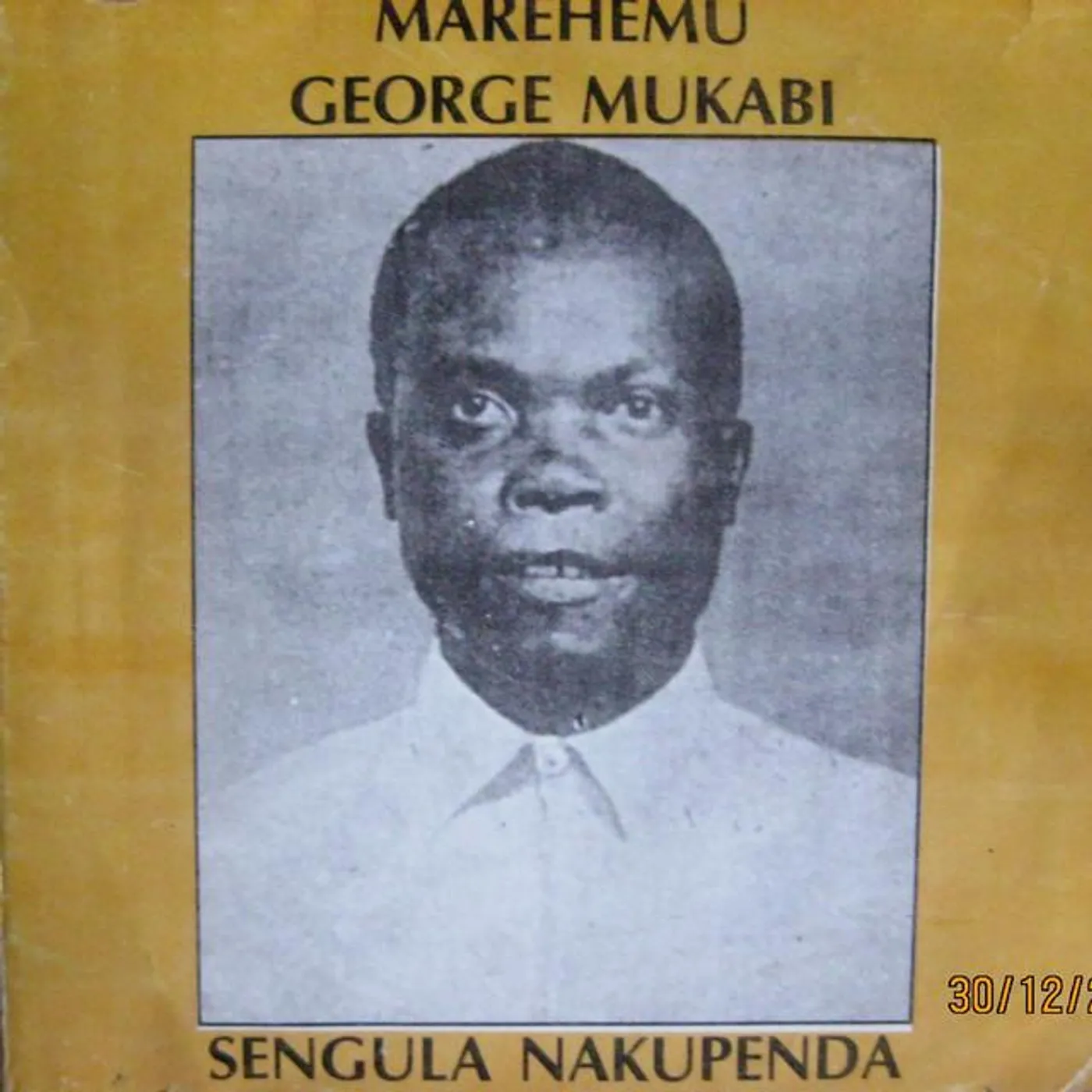 Marehemu George Mukabi Brand Page