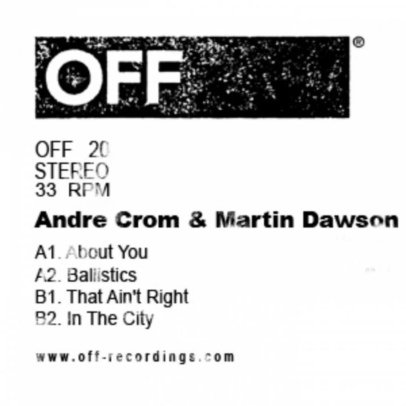 Martin Dawson Brand Page