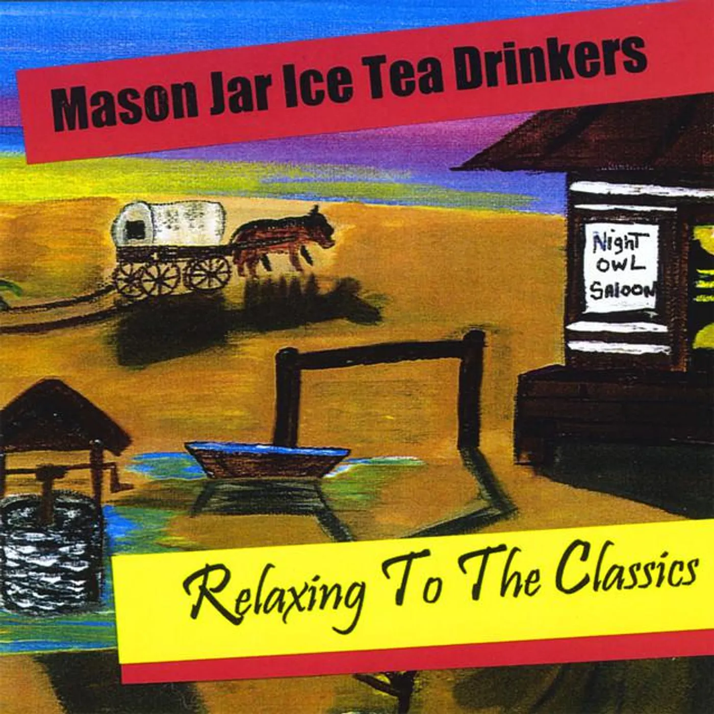 Mason Jar Ice Tea Drinkers