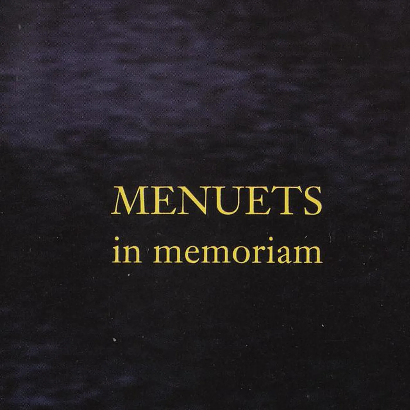 Menuets