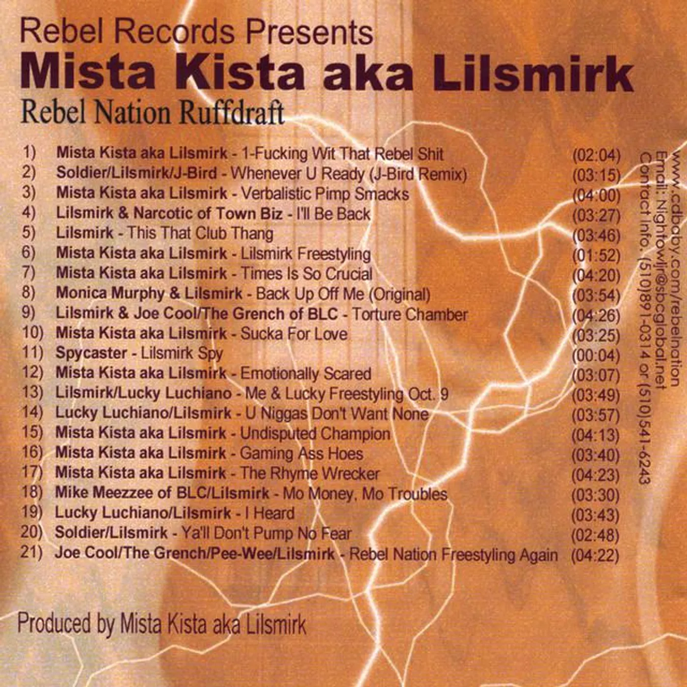 Mista Kista aka Lilsmirk Brand Page