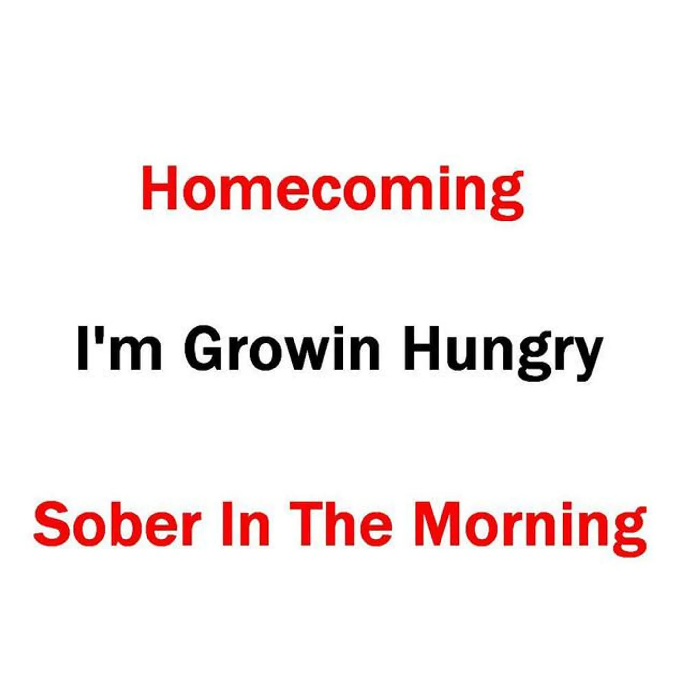 Sober In the Morning Brand Page