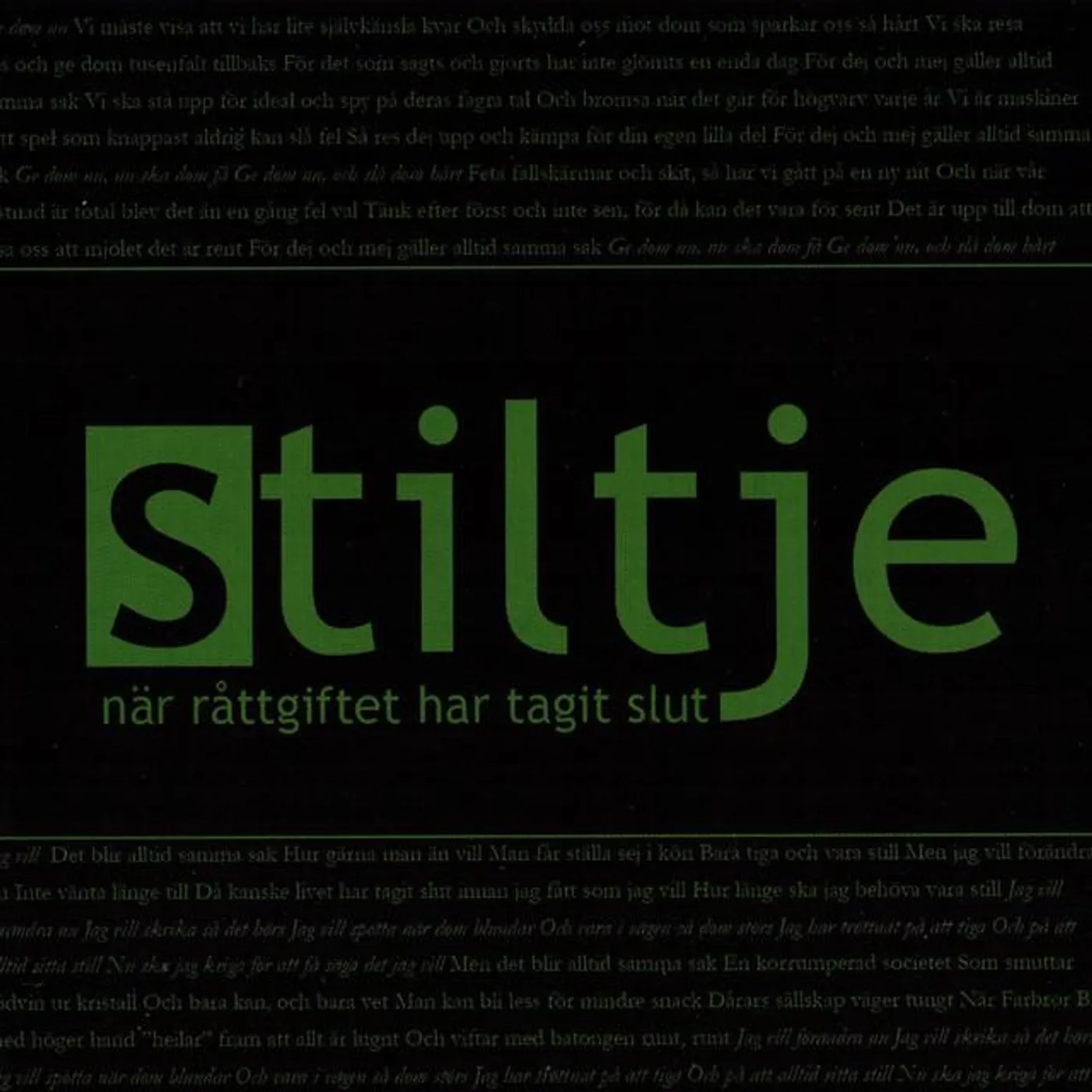 Stiltje