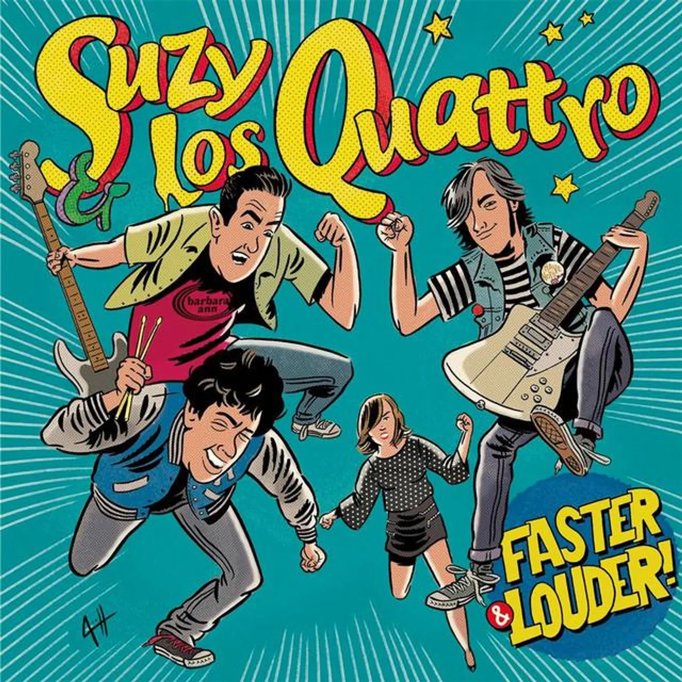 Suzy & Los Quattro Brand Page