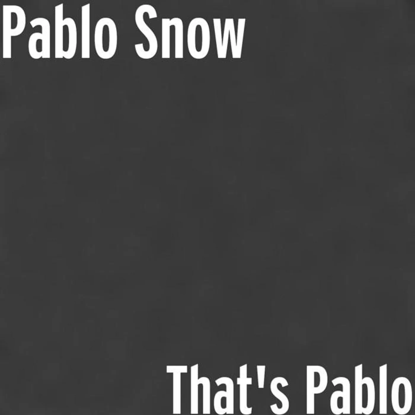 Pablo Snow