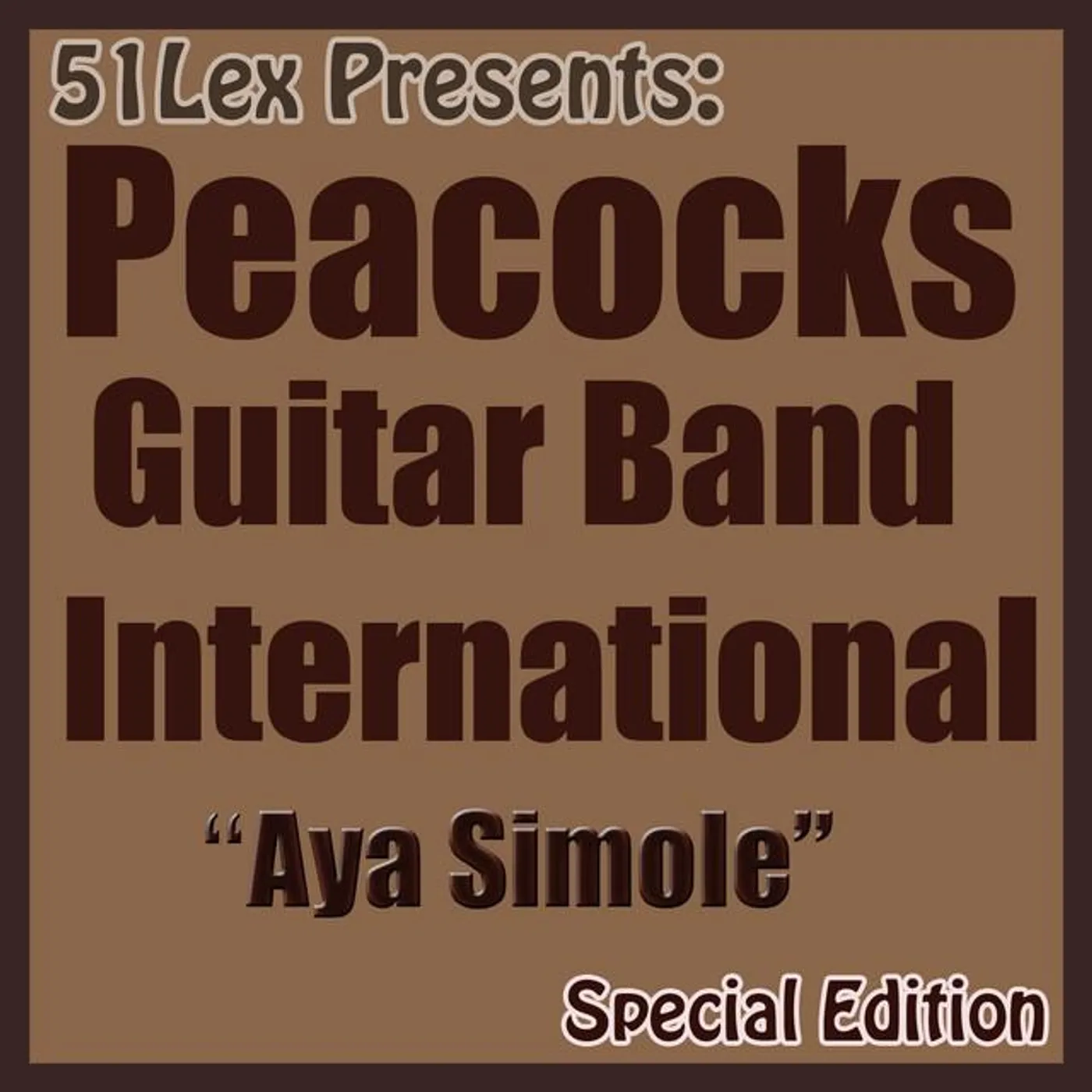Peacocks Guitar Band International Brand Page