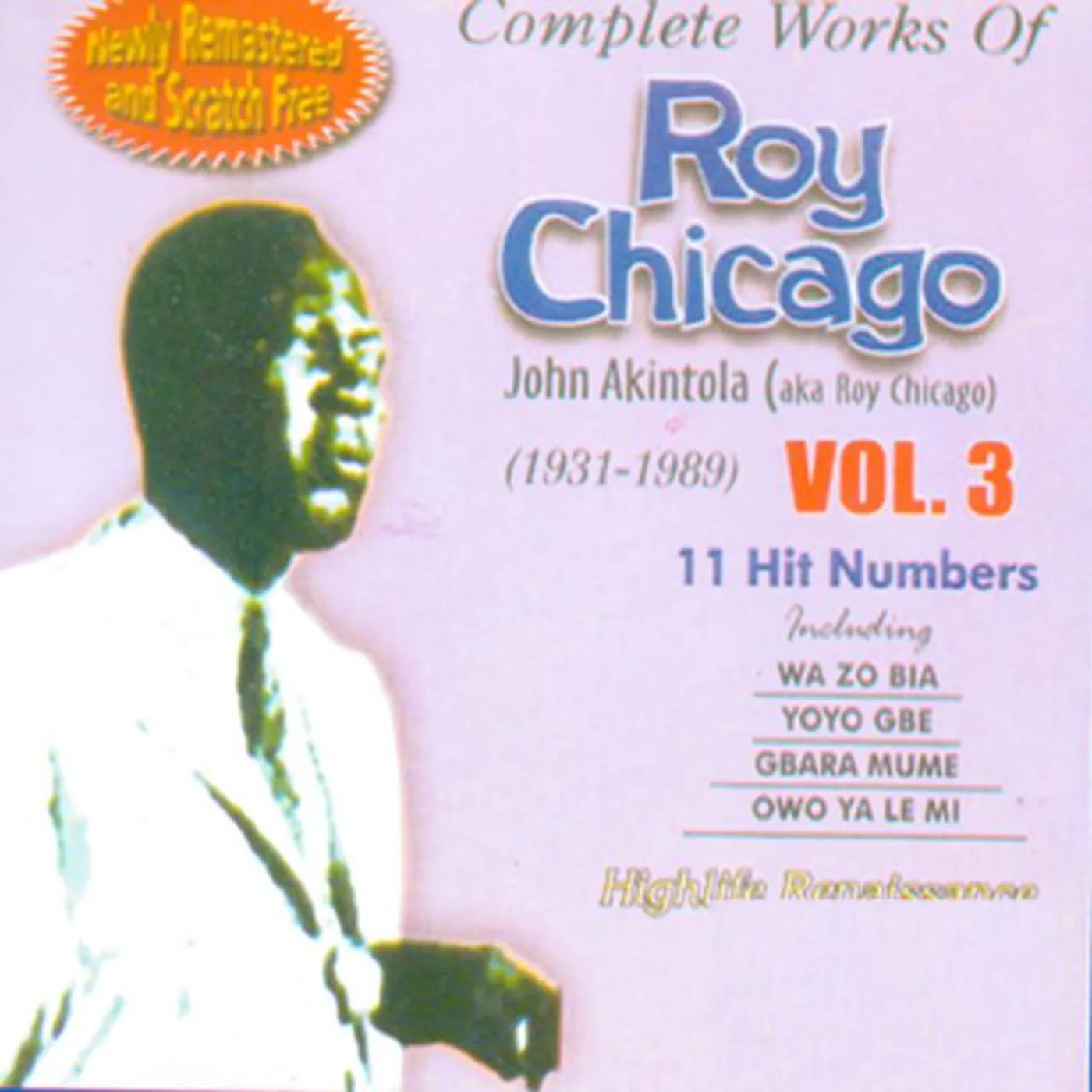 Roy Chicago Brand Page