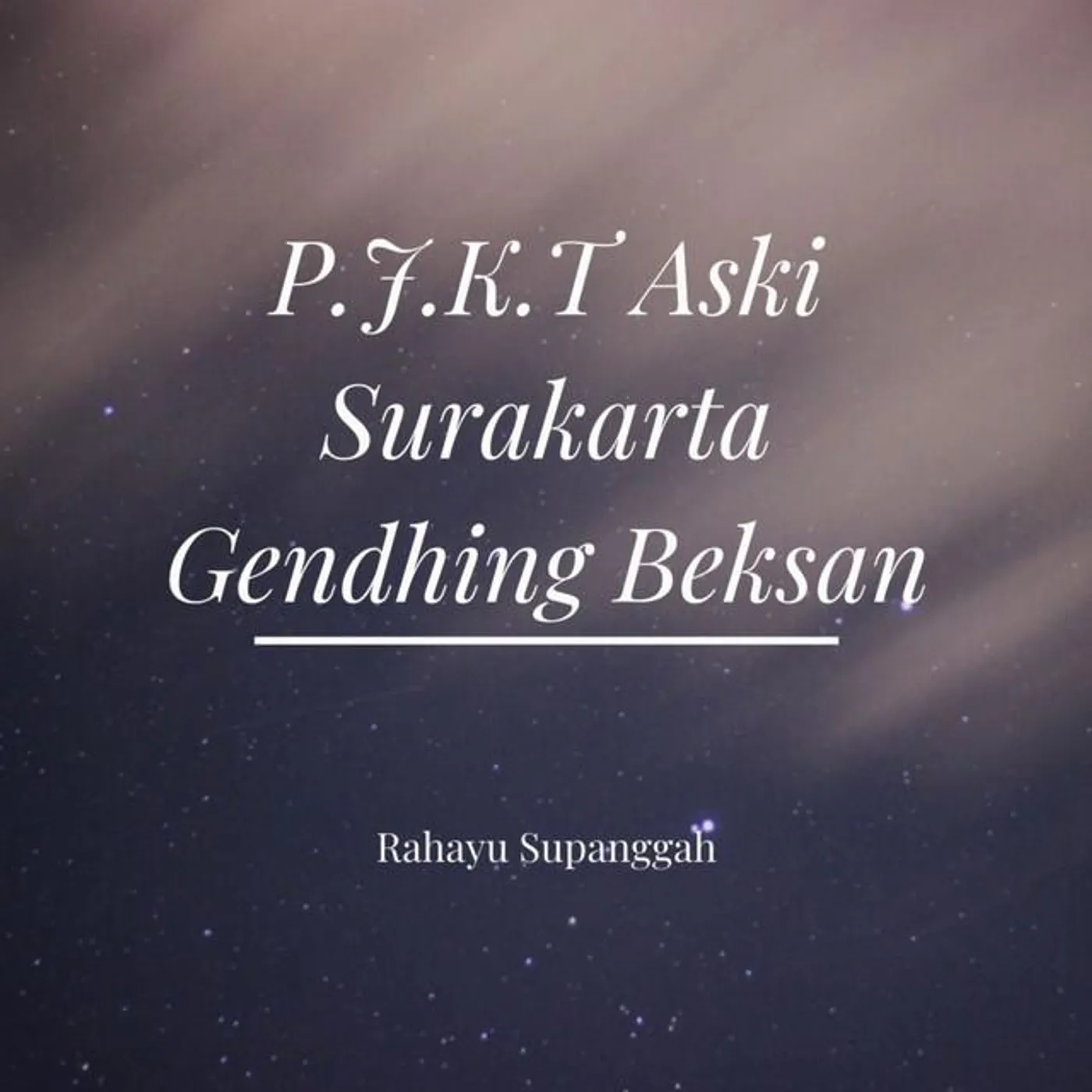 Rahayu Supanggah Brand Page