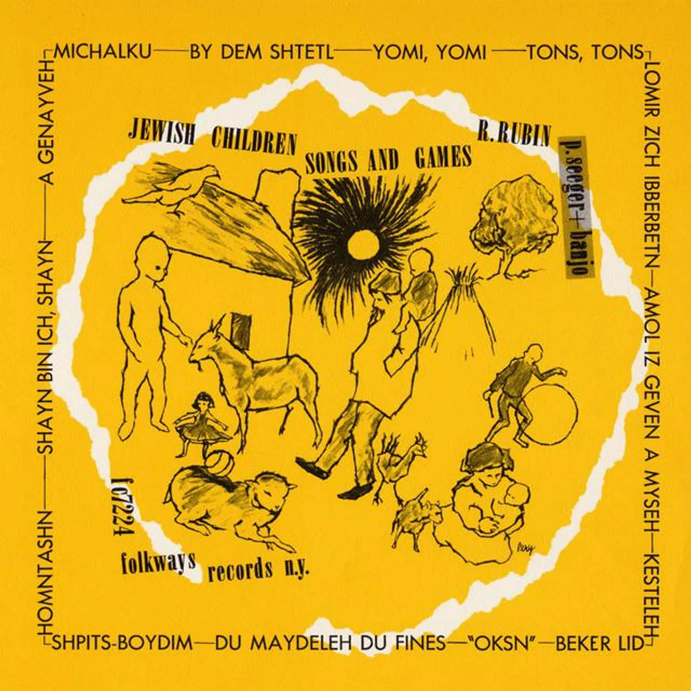 Ruth Rubin and Pete Seeger Brand Page