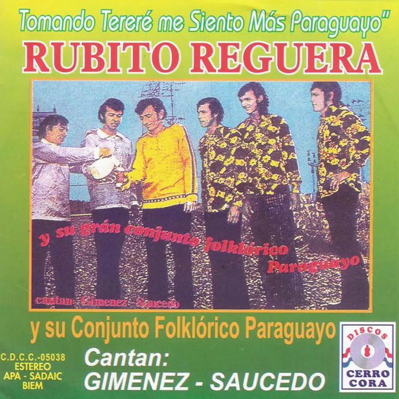 Rubito Reguera Y Su Conjunto Folklórico Paraguayo