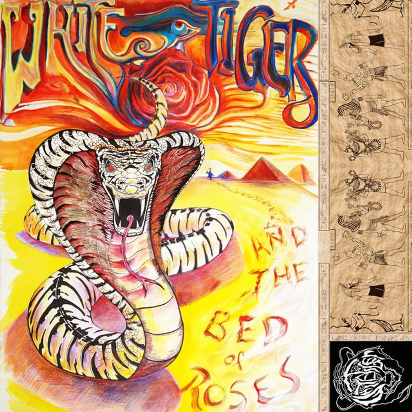 White Tiger and the Bed of Roses Brand Page