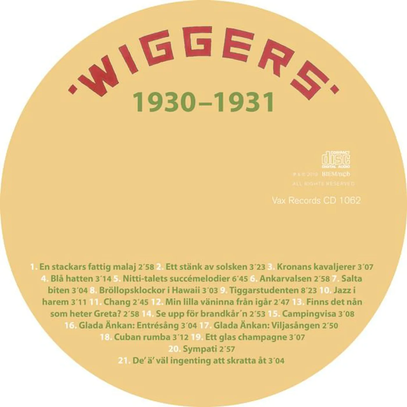Wiggers Brand Page