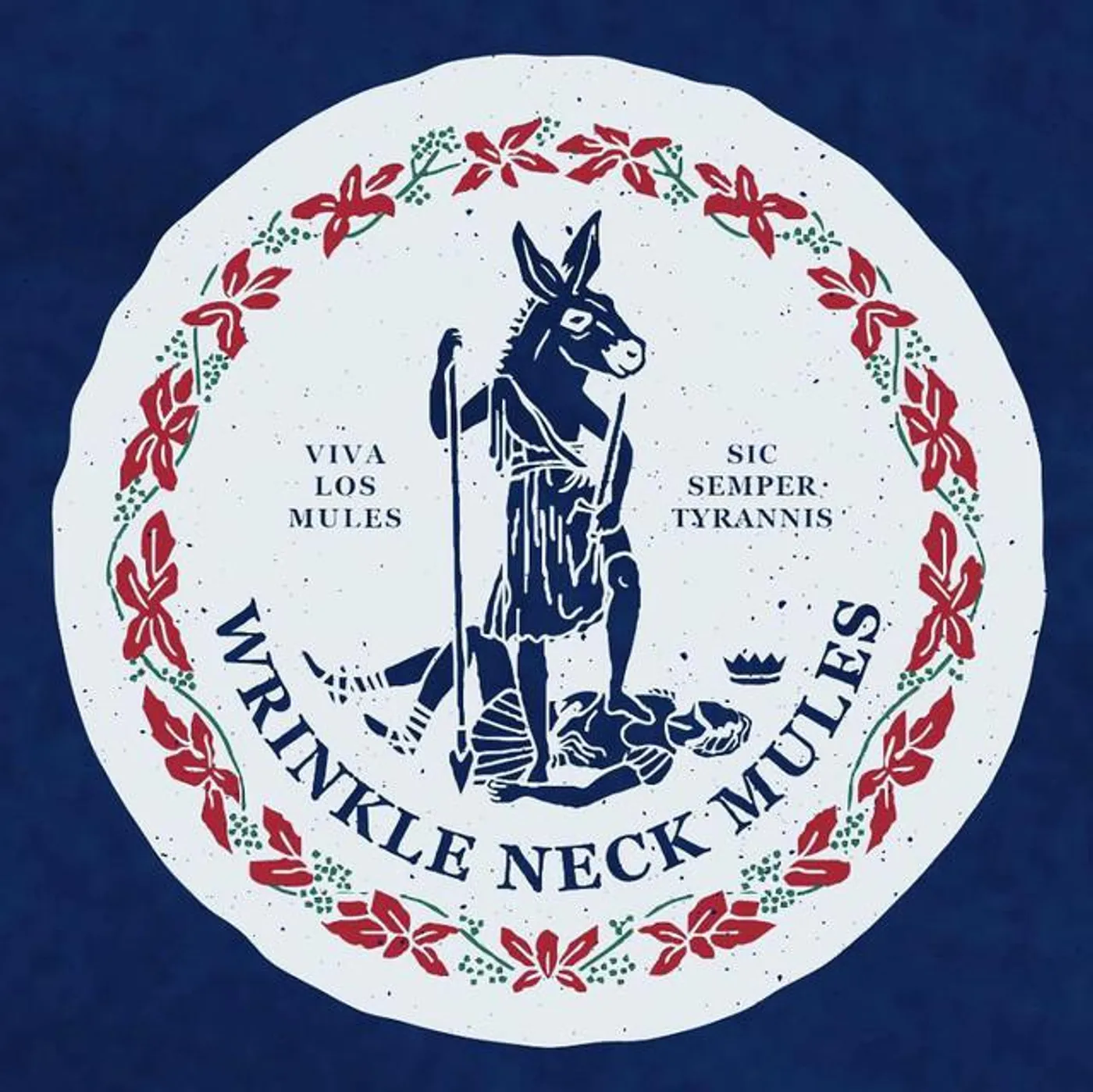 Wrinkle Neck Mules