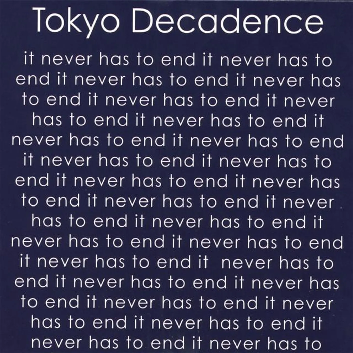 Tokyo Decadence